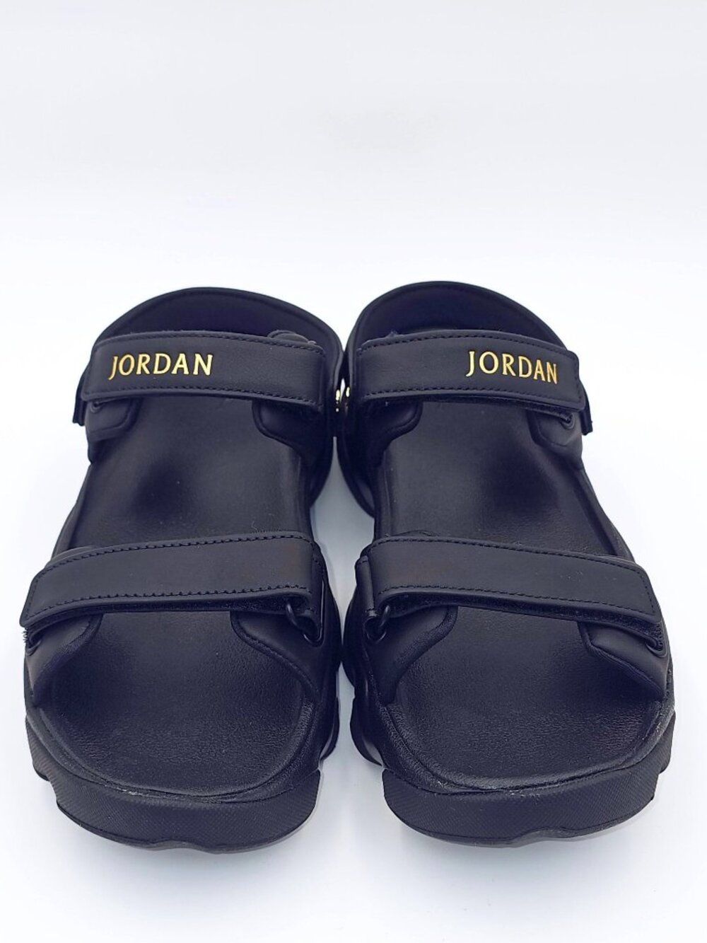 Jordan Deja Sandals Shoes Black Gold FN5036-001 Women's 11 / Men's 10 - Picture 2 of 11